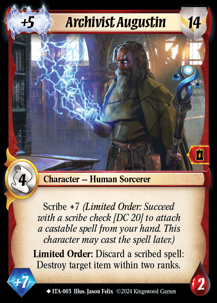 Archivist Augustin - ITA 003 - Warlord: Saga of the Storm - Into the Accordlands