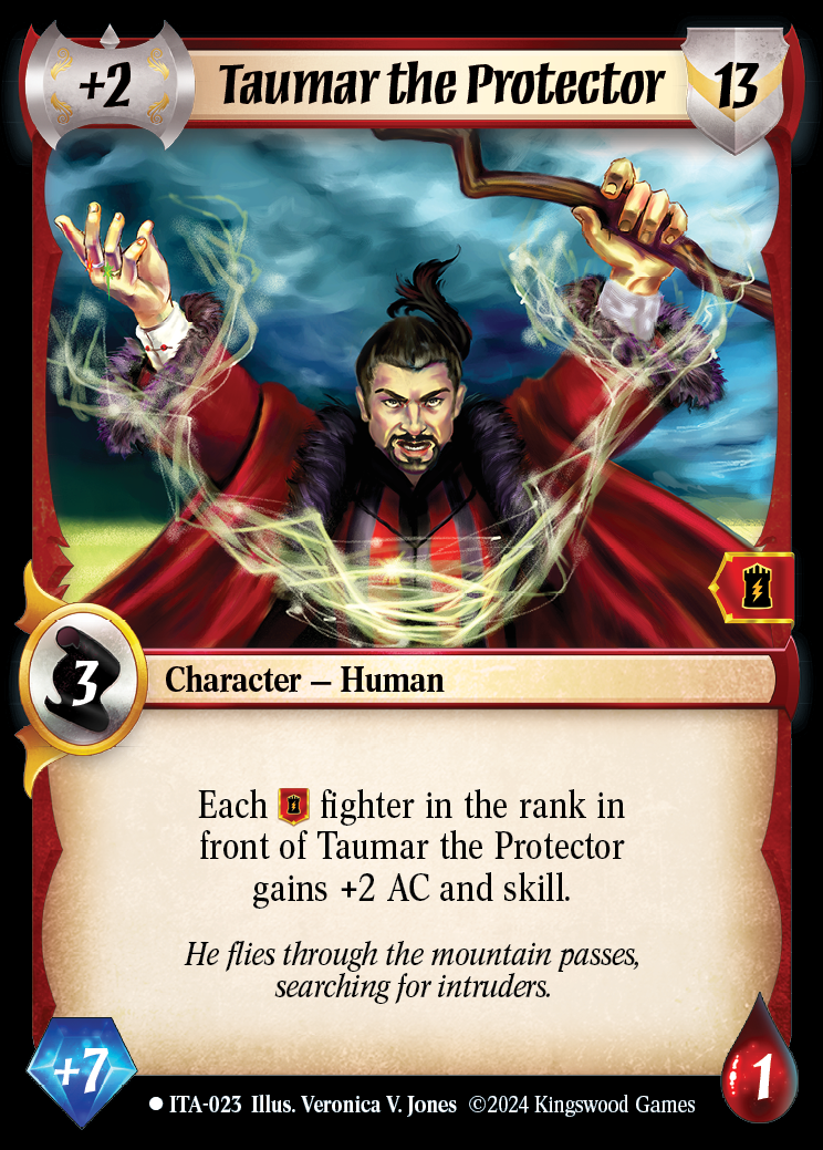Taumar the Protector - ITA 023 - Warlord: Saga of the Storm - Into the Accordlands