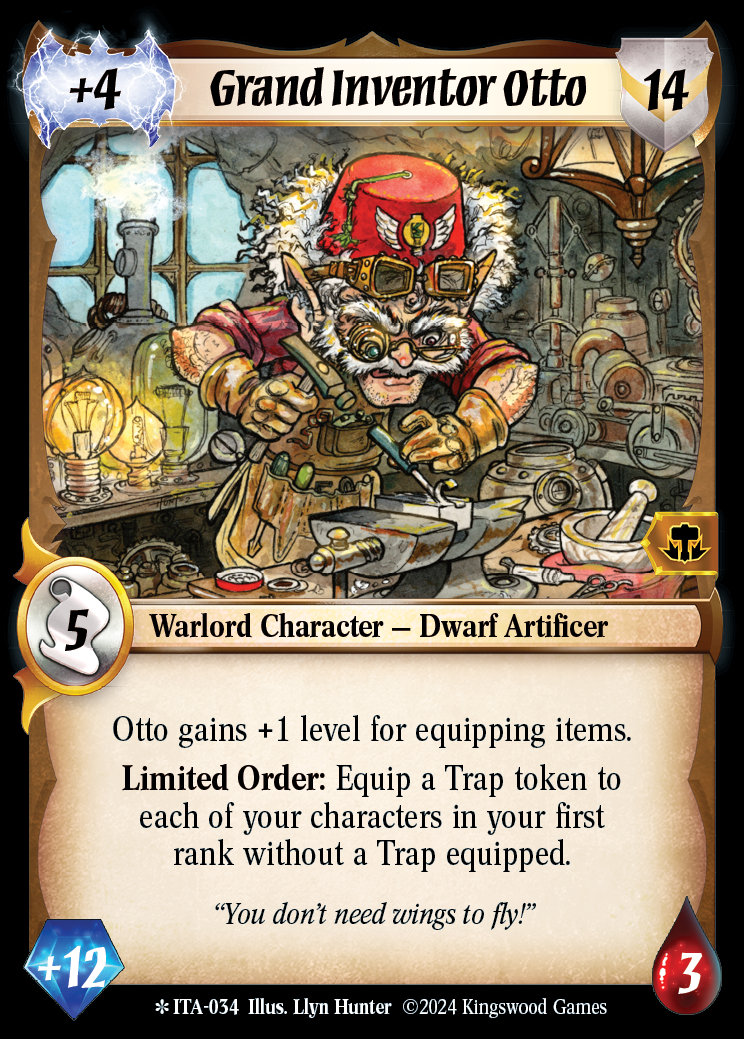 Grand Inventor Otto - ITA 034 - Warlord: Saga of the Storm - Into the Accordlands
