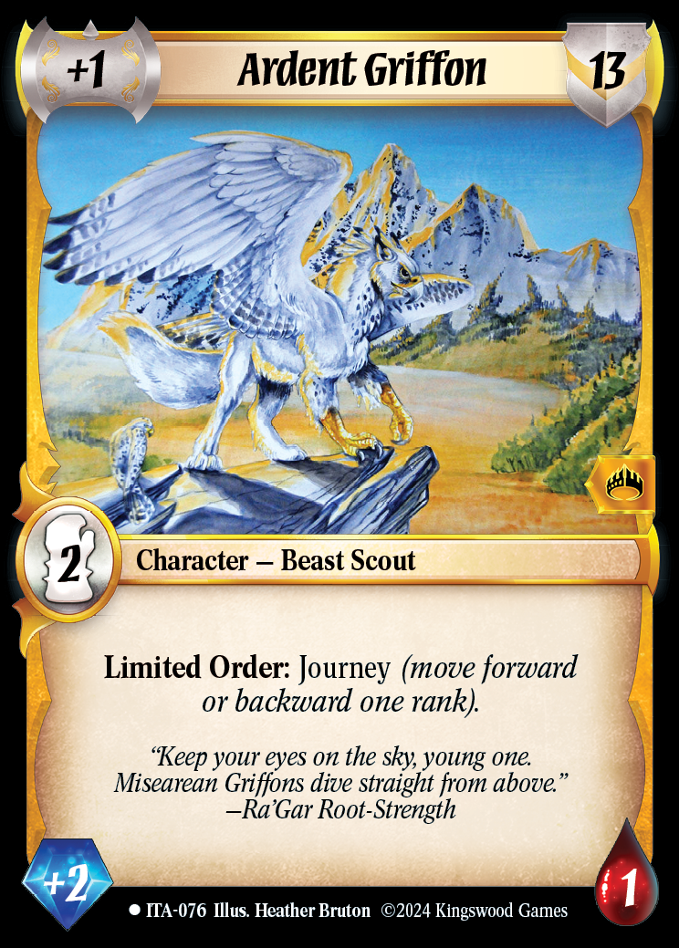 Ardent Griffon - ITA 076 - Warlord: Saga of the Storm - Into the Accordlands