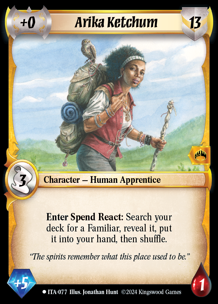 Arika Ketchum - ITA 077 - Warlord: Saga of the Storm - Into the Accordlands