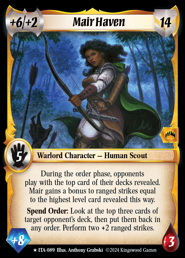 Mair Haven - ITA 089 - Warlord: Saga of the Storm - Into the Accordlands