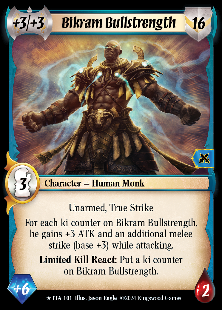 Bikram Bullstrength - ITA 101 - Warlord: Saga of the Storm - Into the Accordlands