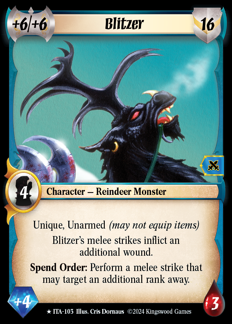 Blitzer - ITA 103 - Warlord: Saga of the Storm - Into the Accordlands