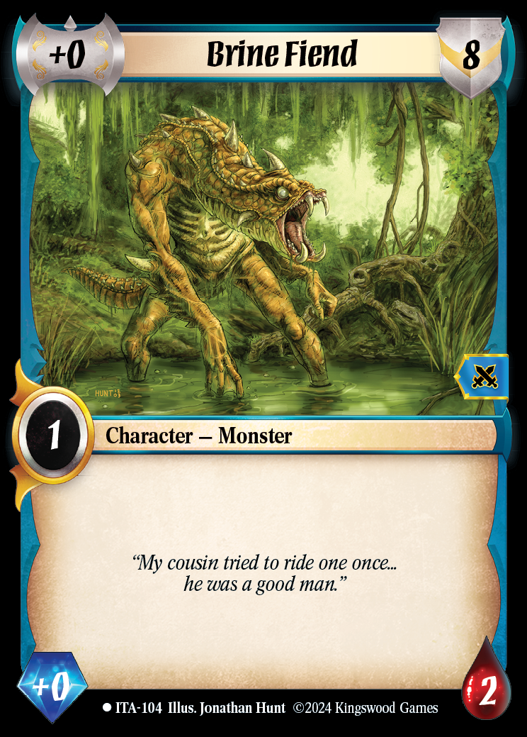 Brine Fiend - ITA 104 - Warlord: Saga of the Storm - Into the Accordlands