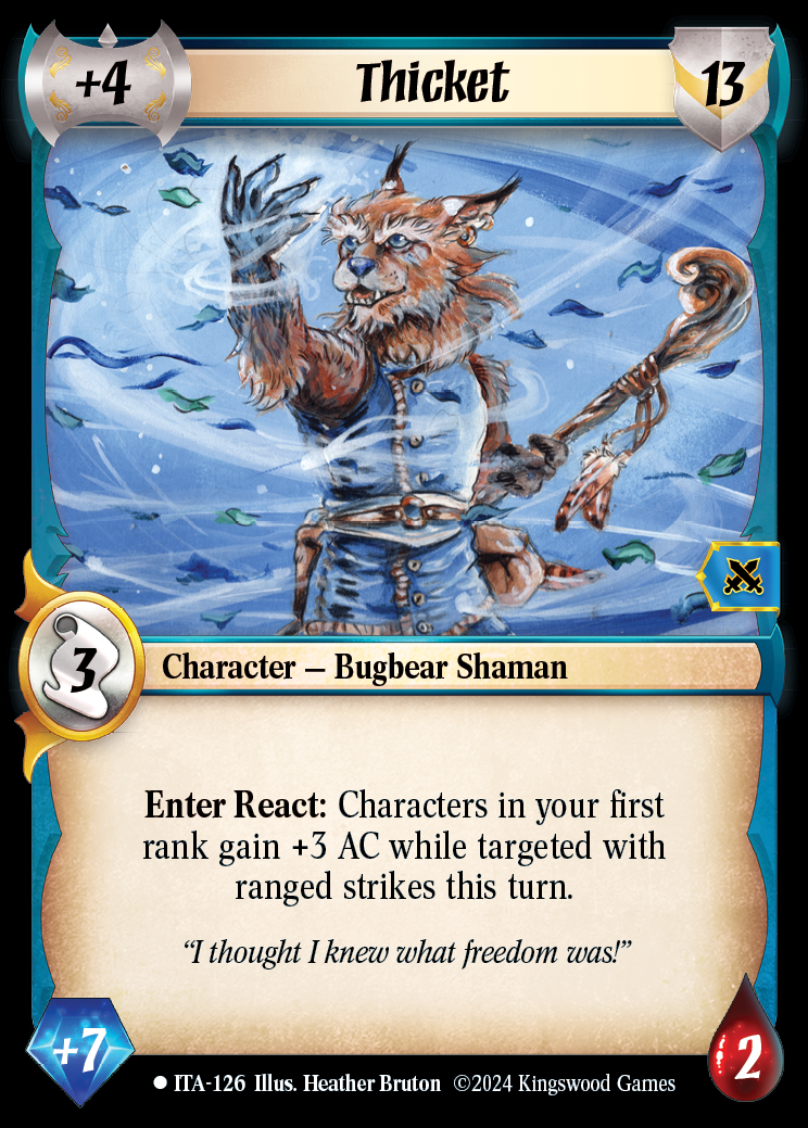 Thicket - ITA 126 - Warlord: Saga of the Storm - Into the Accordlands