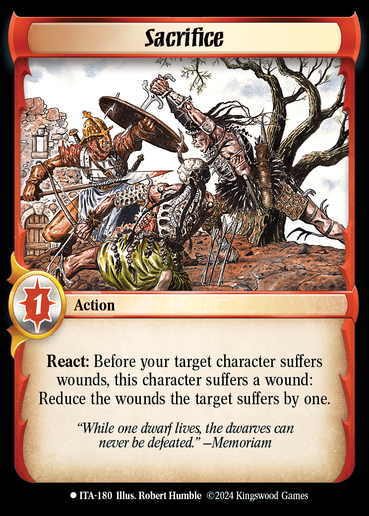 Sacrifice - ITA 180 - Warlord: Saga of the Storm - Into the Accordlands