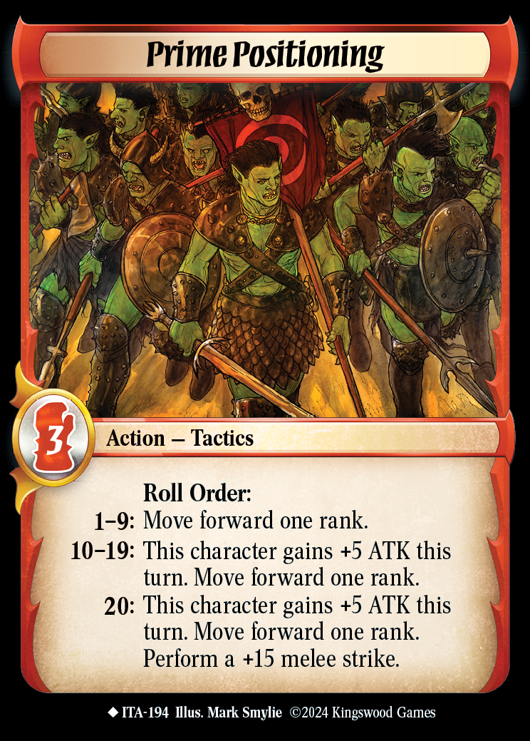 Prime Positioning - ITA 194 - Warlord: Saga of the Storm - Into the Accordlands