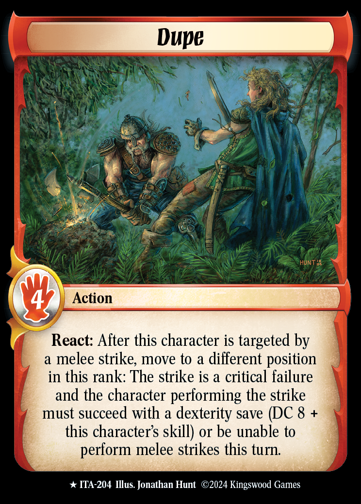 Dupe - ITA 204 - Warlord: Saga of the Storm - Into the Accordlands