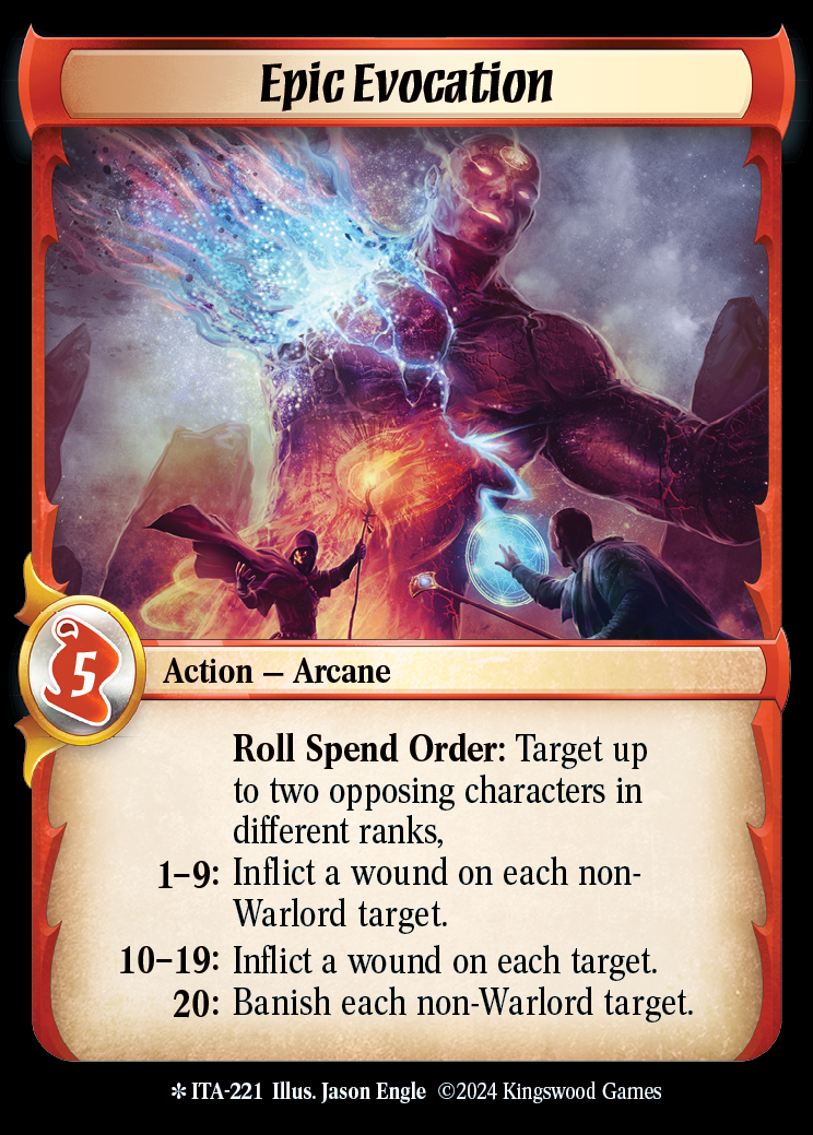 Epic Evocation - ITA 221 - Warlord: Saga of the Storm - Into the Accordlands