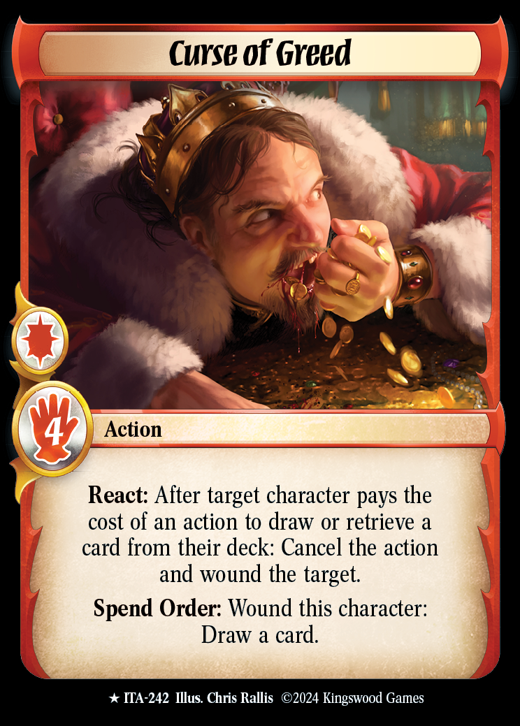 Curse of Greed - ITA 242 - Warlord: Saga of the Storm - Into the Accordlands