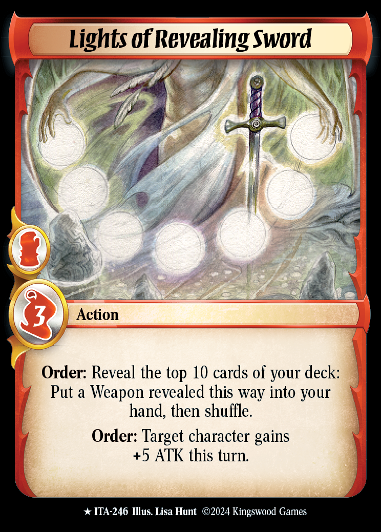 Lights of Revealing Sword - ITA 246 - Warlord: Saga of the Storm - Into the Accordlands