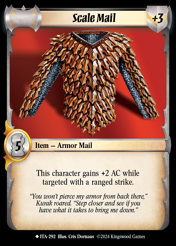 Scale Mail - ITA 292 - Warlord: Saga of the Storm - Into the Accordlands