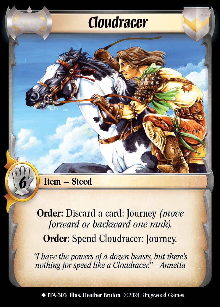 Cloudracer - ITA 303 - Warlord: Saga of the Storm - Into the Accordlands