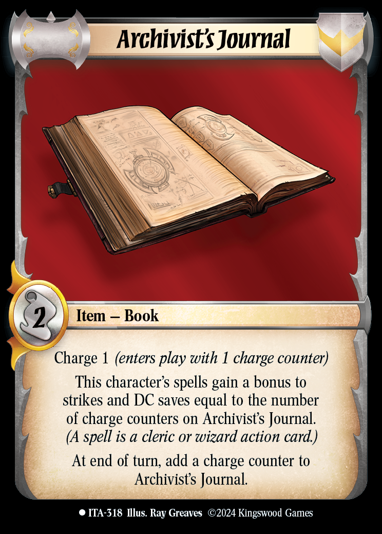 Archivist's Journal - ITA 318 - Warlord: Saga of the Storm - Into the Accordlands