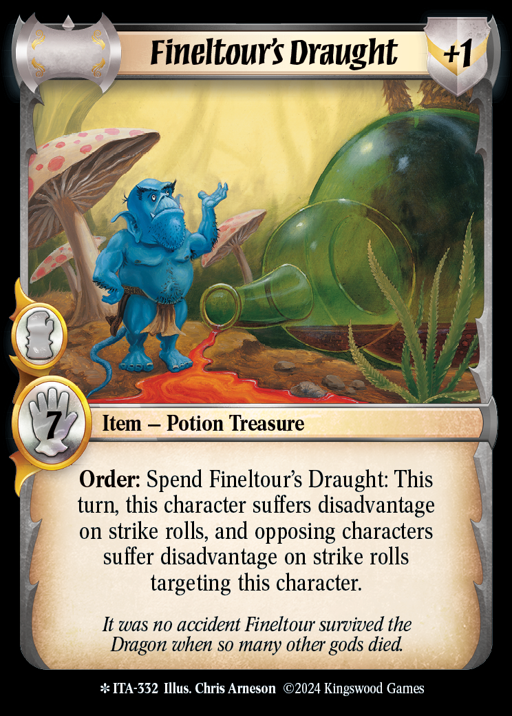 Fineltour's Draught - ITA 332 - Warlord: Saga of the Storm - Into the Accordlands