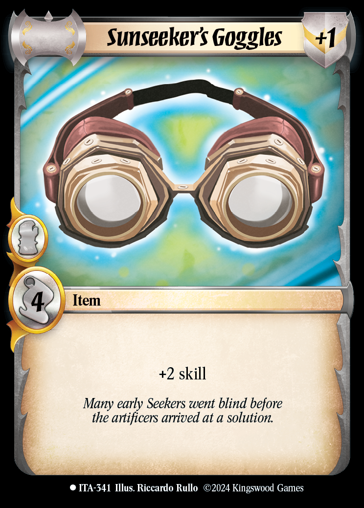 Sunseeker's Goggles - ITA 341 - Warlord: Saga of the Storm - Into the Accordlands