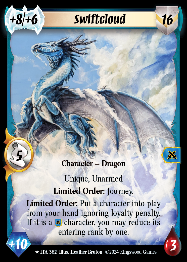 Swiftcloud (Extended Art) - ITA 382 - Warlord: Saga of the Storm - Into the Accordlands