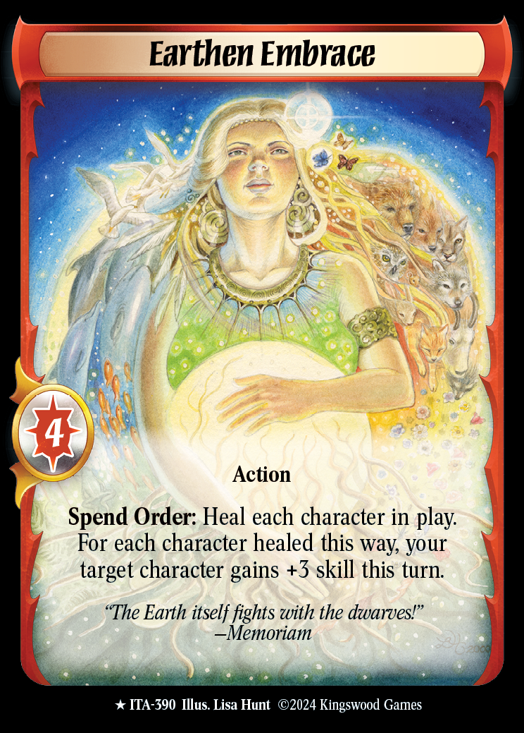 Earthen Embrace (Extended Art) - ITA 390 - Warlord: Saga of the Storm - Into the Accordlands