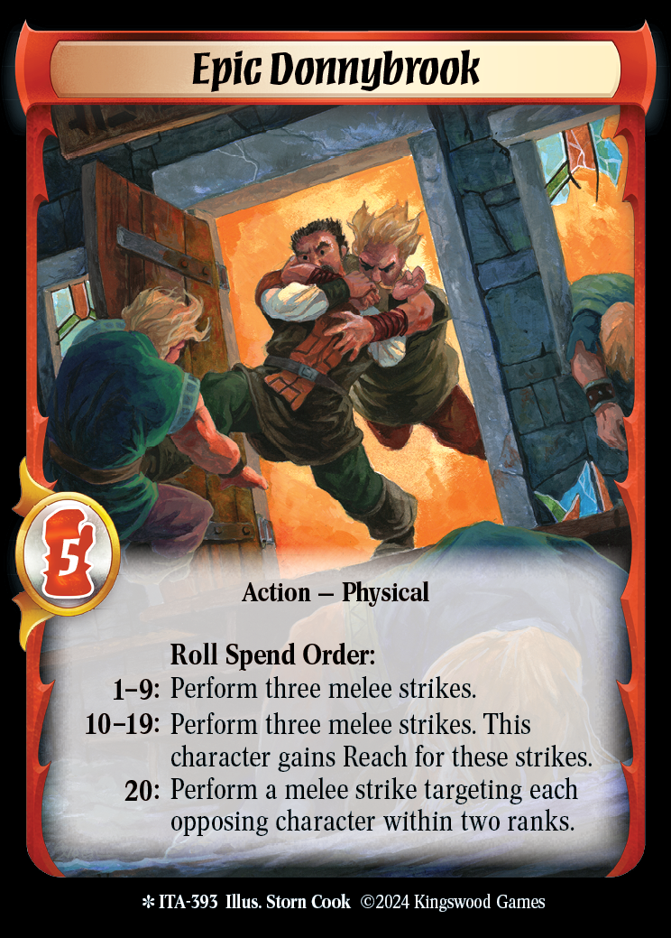 Epic Donnybrook (Extended Art) - ITA 393 - Warlord: Saga of the Storm - Into the Accordlands