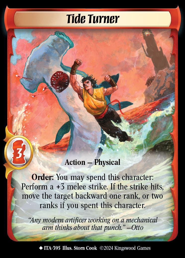Tide Turner (Extended Art) - ITA 395 - Warlord: Saga of the Storm - Into the Accordlands