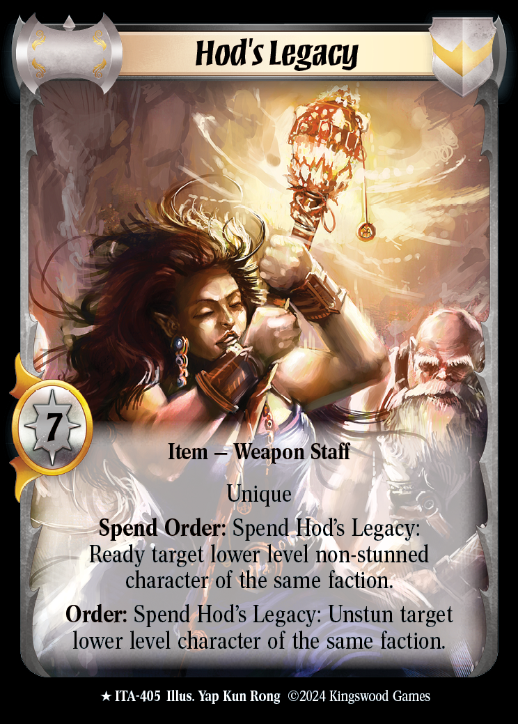 Hod's Legacy (Extended Art) - ITA 405 - Warlord: Saga of the Storm - Into the Accordlands