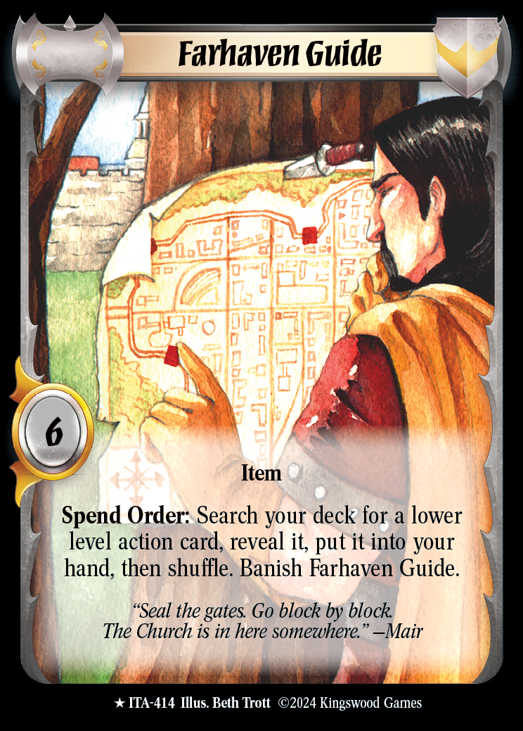 Farhaven Guide (Extended Art) - ITA 414 - Warlord: Saga of the Storm - Into the Accordlands