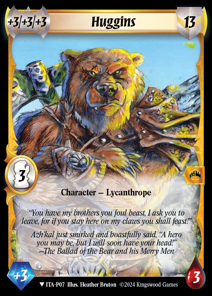 Huggins (Extended Art) - ITA P07 - Warlord: Saga of the Storm - Into the Accordlands
