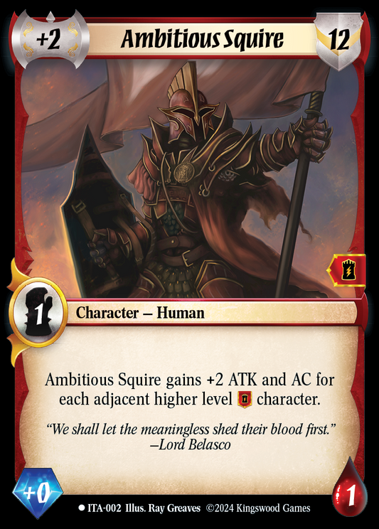 Ambitious Squire - ITA 002 - Warlord: Saga of the Storm - Into the Accordlands