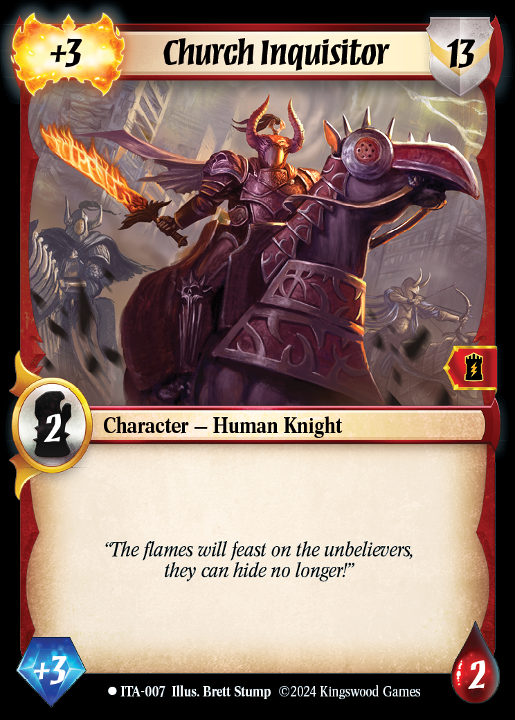 Church Inquisitor - ITA 007 - Warlord: Saga of the Storm - Into the Accordlands