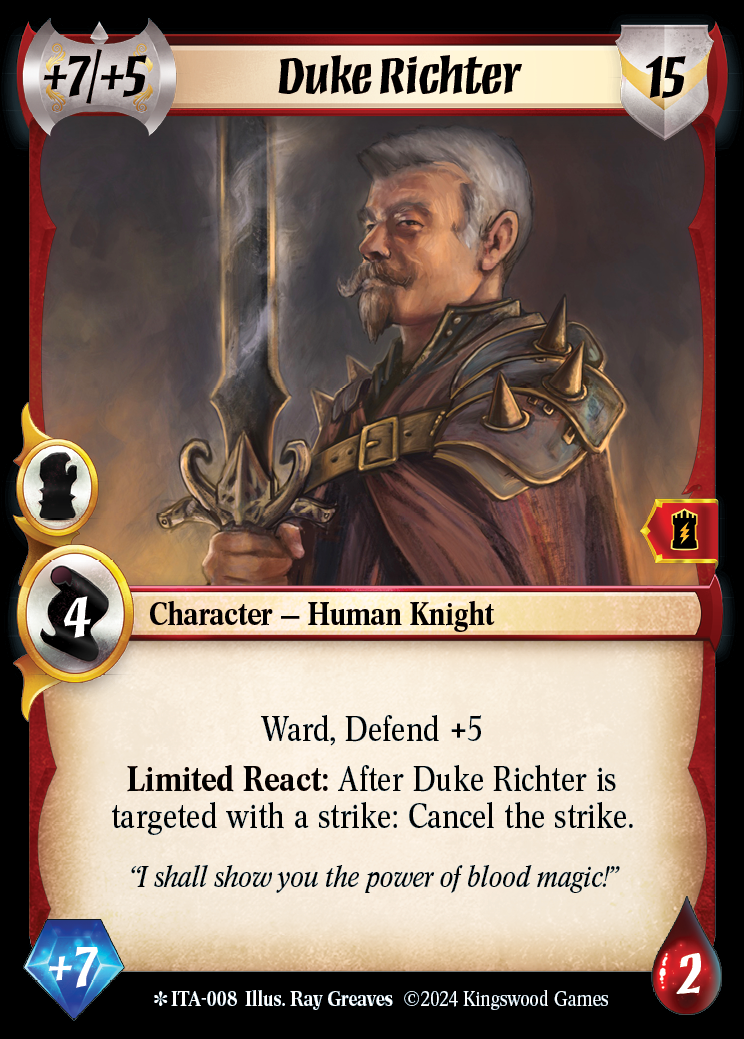 Duke Richter - ITA 008 - Warlord: Saga of the Storm - Into the Accordlands