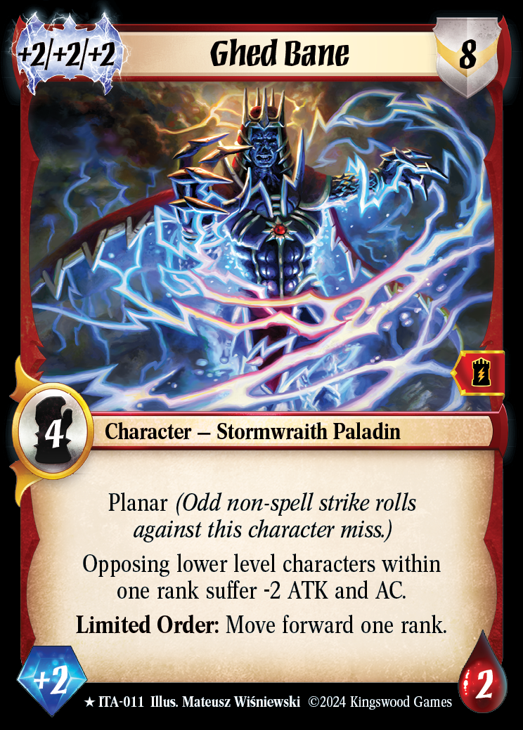 Ghed Bane - ITA 011 - Warlord: Saga of the Storm - Into the Accordlands