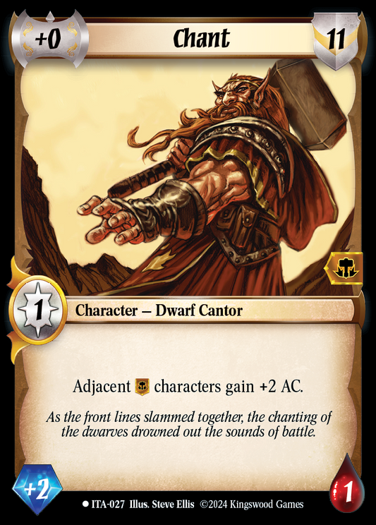 Chant - ITA 027 - Warlord: Saga of the Storm - Into the Accordlands