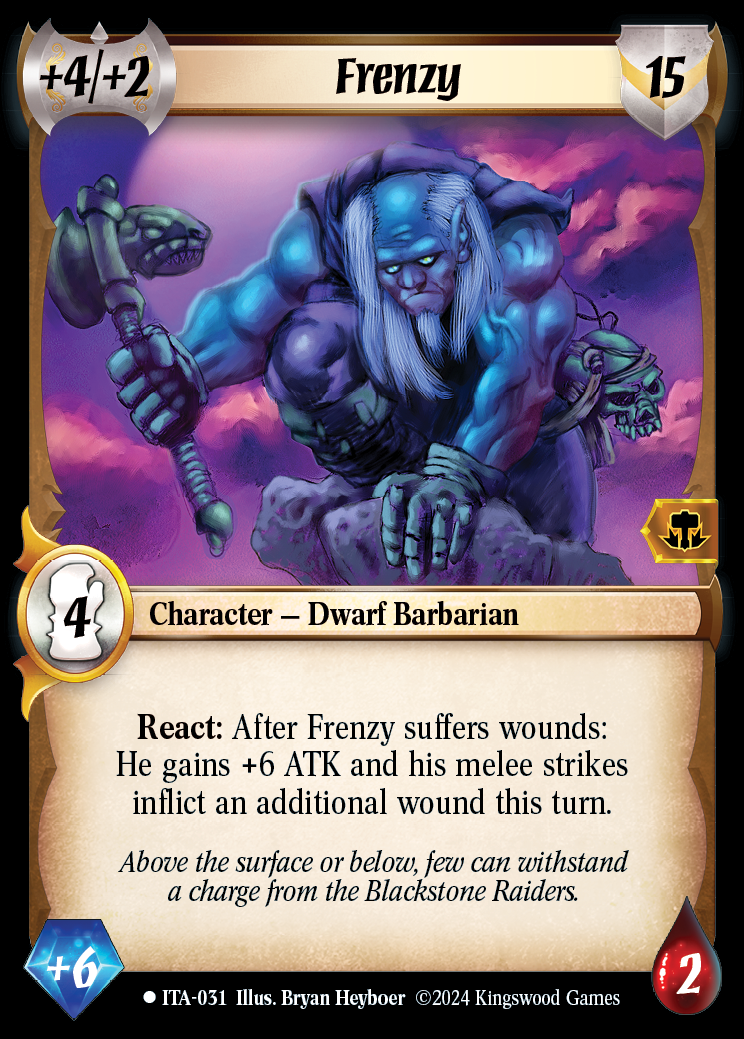 Frenzy - ITA 031 - Warlord: Saga of the Storm - Into the Accordlands