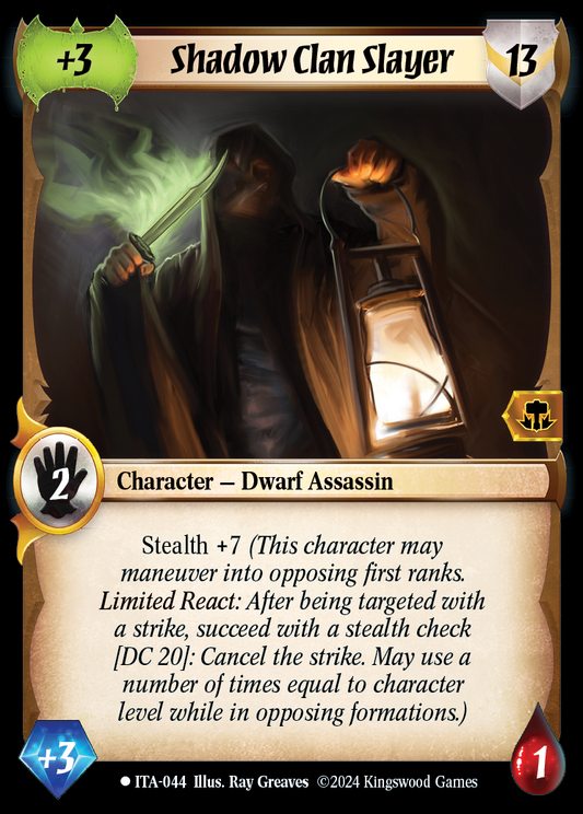 Shadow Clan Slayer - ITA 044 - Warlord: Saga of the Storm - Into the Accordlands