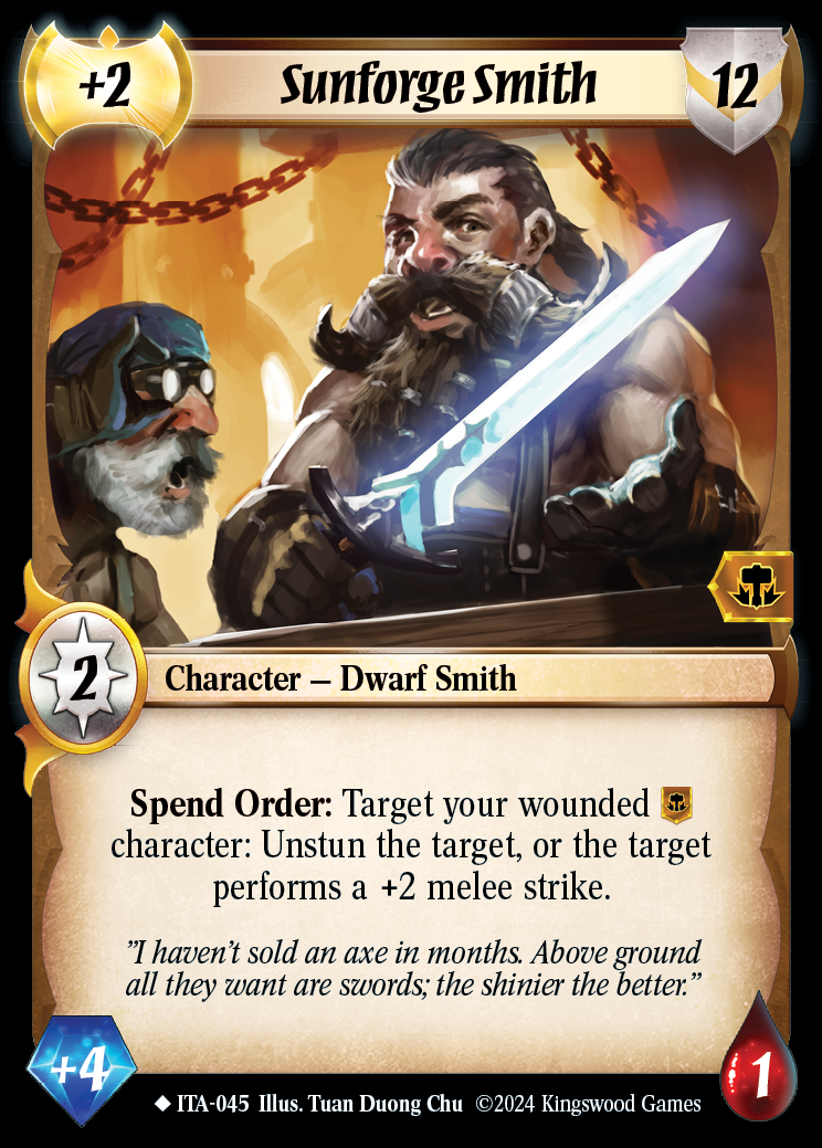 Sunforge Smith - ITA 045 - Warlord: Saga of the Storm - Into the Accordlands