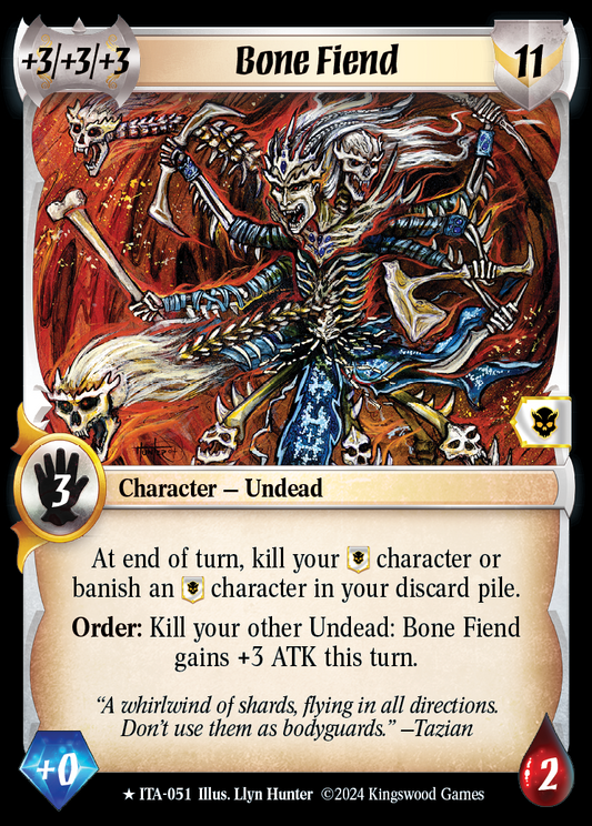 Bone Fiend - ITA 051 - Warlord: Saga of the Storm - Into the Accordlands