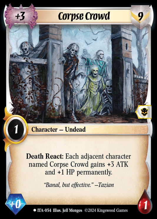 Corpse Crowd - ITA 054 - Warlord: Saga of the Storm - Into the Accordlands