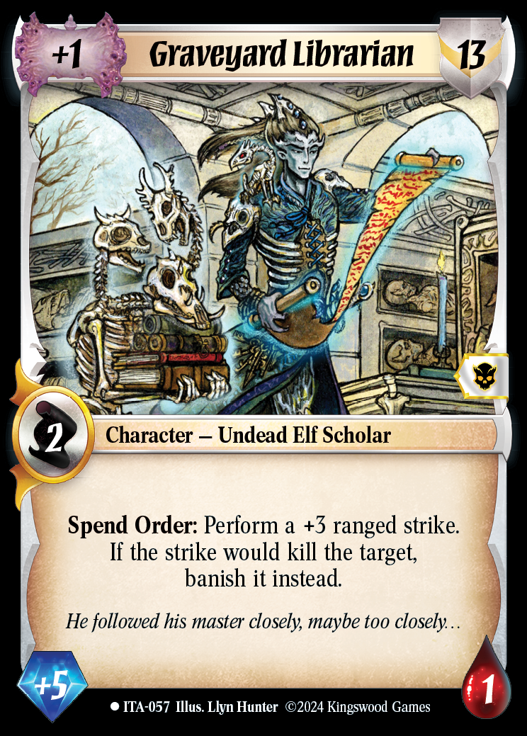 Graveyard Librarian - ITA 057 - Warlord: Saga of the Storm - Into the Accordlands