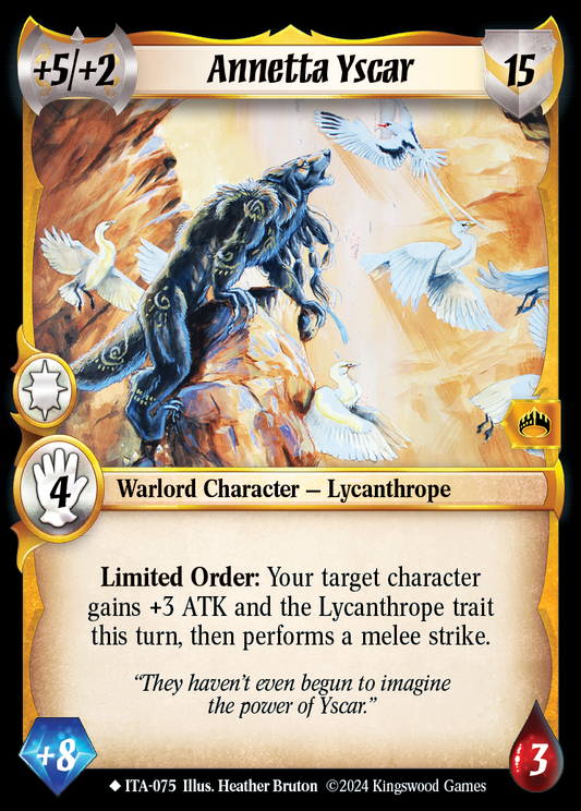 Annetta Yscar - ITA 075 - Warlord: Saga of the Storm - Into the Accordlands