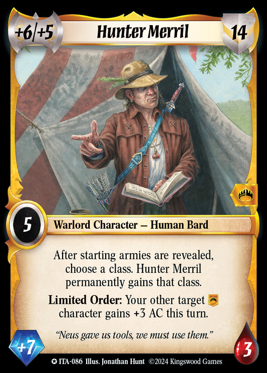 Hunter Merril - ITA 086 - Warlord: Saga of the Storm - Into the Accordlands