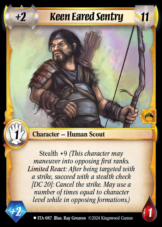 Keen Eared Sentry - ITA 087 - Warlord: Saga of the Storm - Into the Accordlands