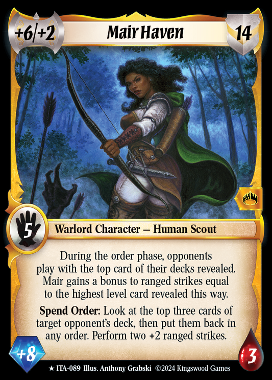 Mair Haven - ITA 089 - Warlord: Saga of the Storm - Into the Accordlands