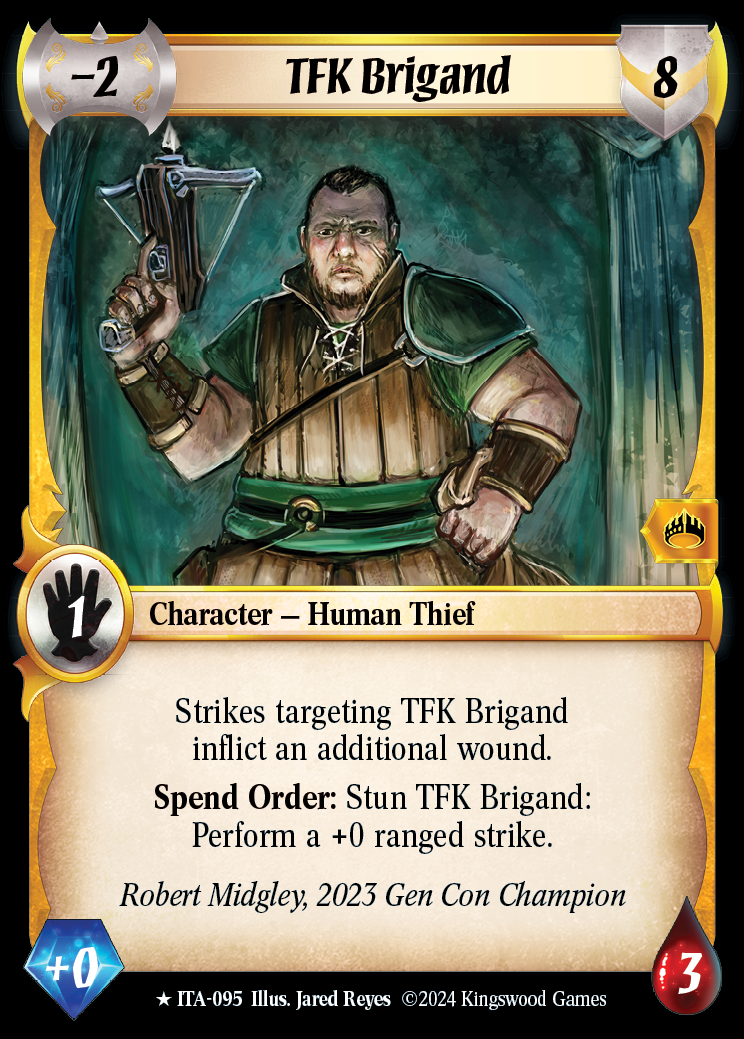 TFK Brigand - ITA 095 - Warlord: Saga of the Storm - Into the Accordlands