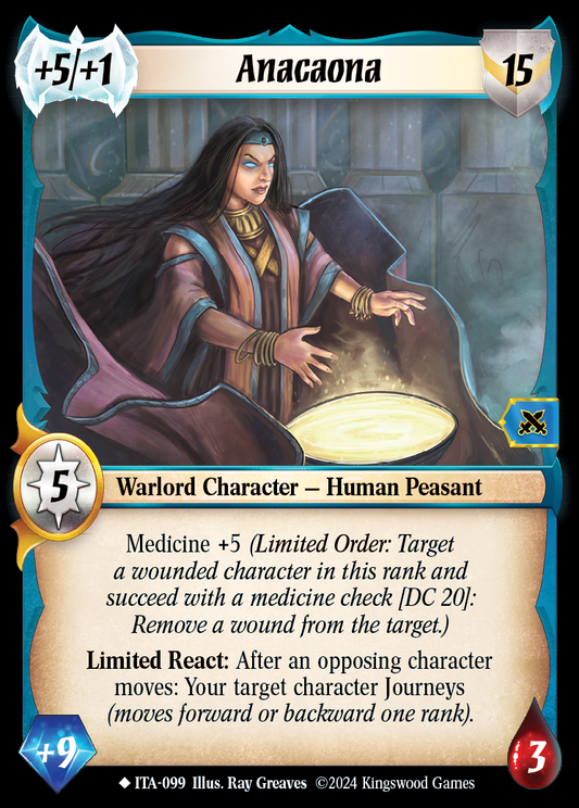 Anacaona - ITA 099 - Warlord: Saga of the Storm - Into the Accordlands