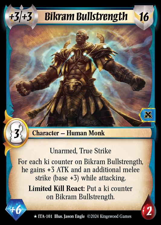 Bikram Bullstrength - ITA 101 - Warlord: Saga of the Storm - Into the Accordlands