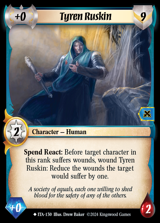 Tyren Ruskin - ITA 130 - Warlord: Saga of the Storm - Into the Accordlands