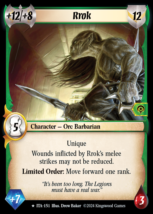 Rrok - ITA 151 - Warlord: Saga of the Storm - Into the Accordlands