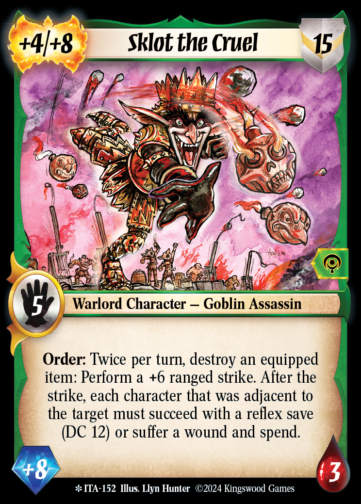 Sklot the Cruel - ITA 152 - Warlord: Saga of the Storm - Into the Accordlands