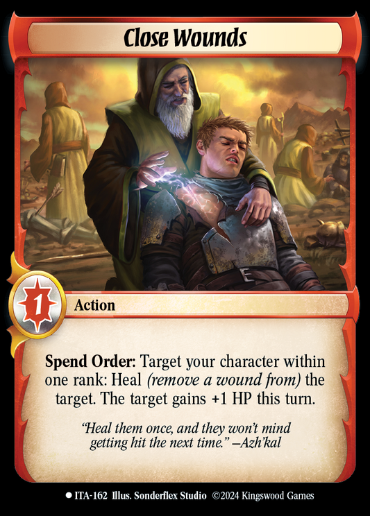 Close Wounds - ITA 162 - Warlord: Saga of the Storm - Into the Accordlands